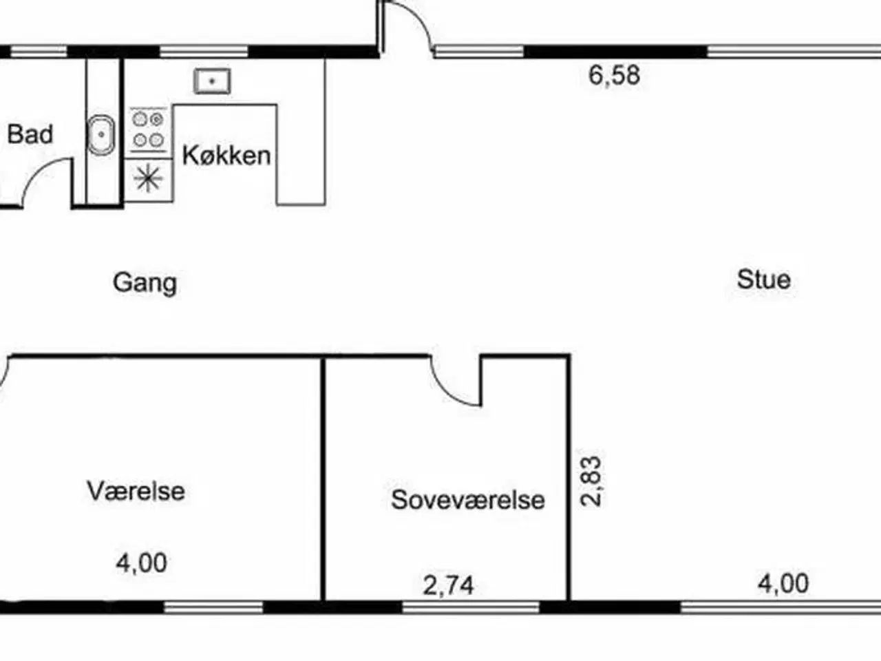 Billede 5 - Houvig - Veludstyret sommerhus for 4 personer 150 m fra stranden ved S�ndervig - panoramaudsigt