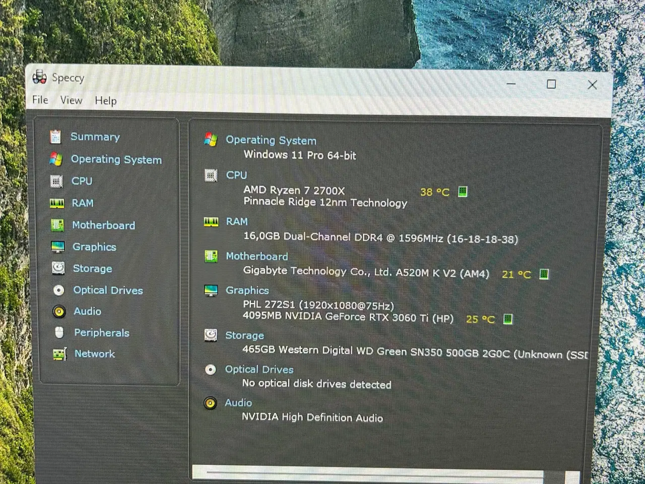 Billede 4 - 🎮 Stærk Gaming-PC – RTX 3060 Ti / Ryzen 7 / eSpor