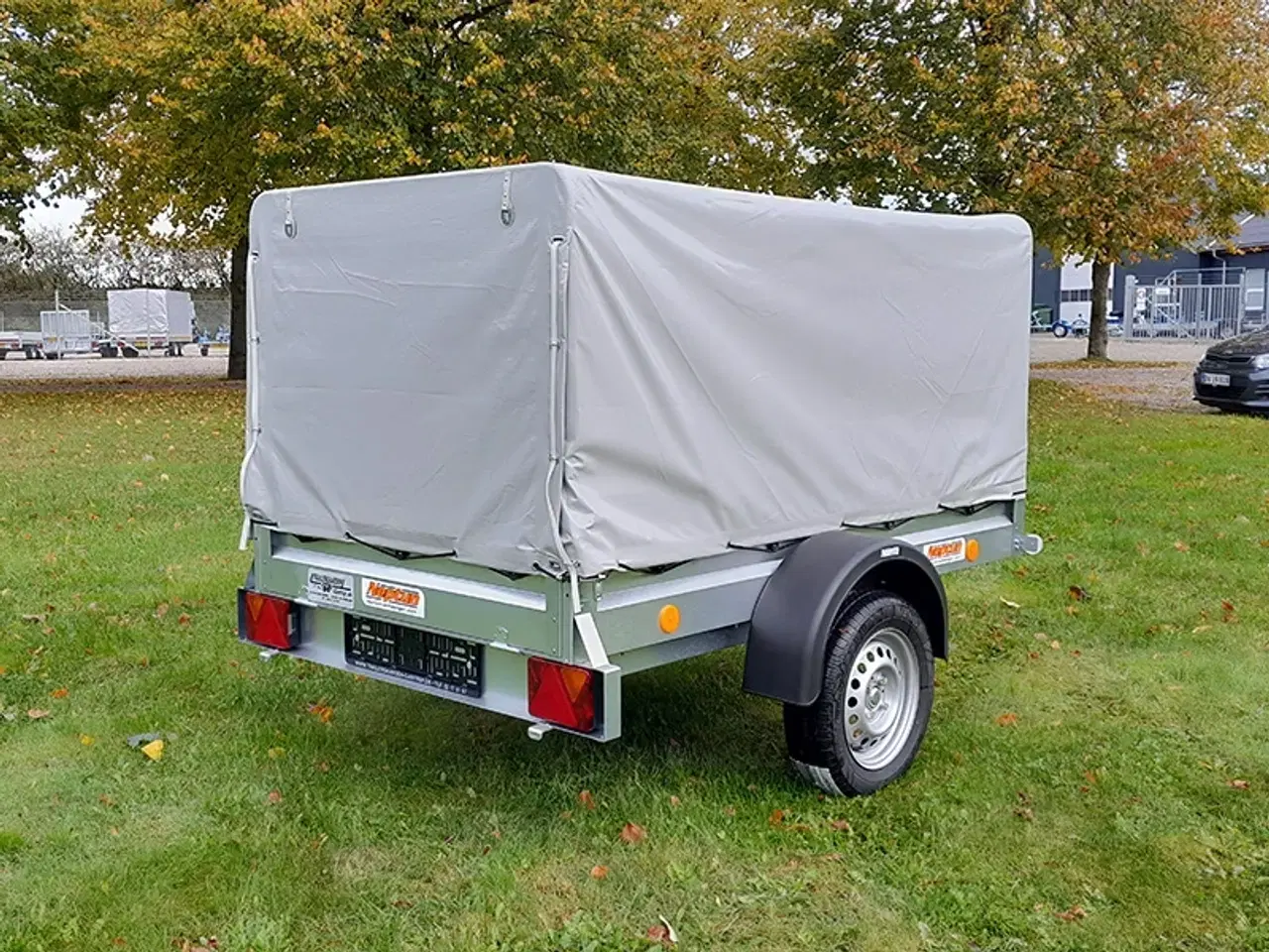 Billede 3 - Neptun Praktik GN 218 Pak 115 cm presenning, næsehjul