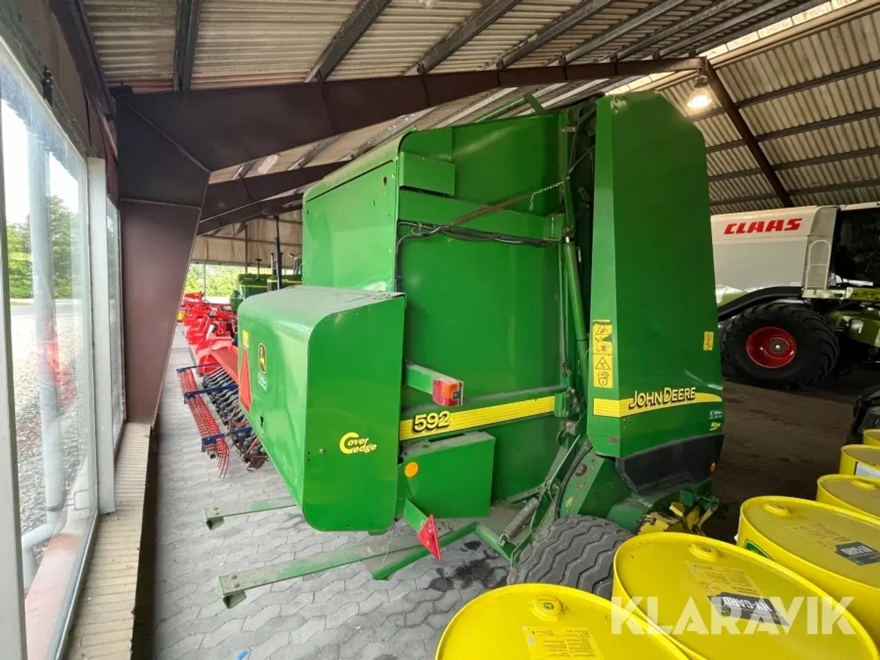 Billede 4 - Rundballepresser John Deere 592NB