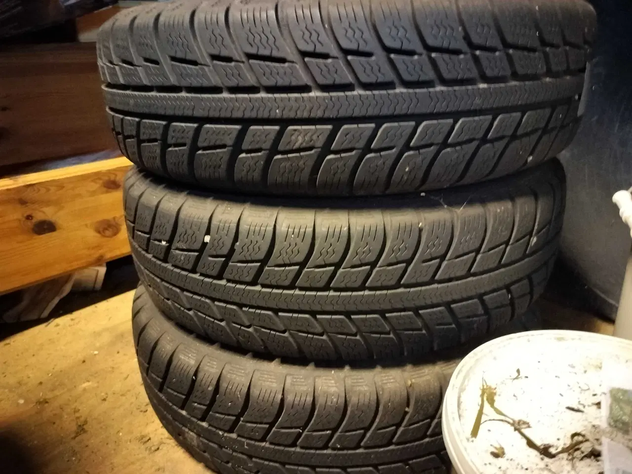 Billede 2 - 4x vinterhjul med gode dæk til c1 -aygo og 107