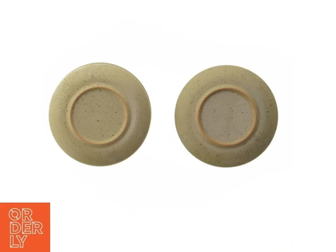 Billede 3 - Sæt af tre keramiske underkopper (str. 3 styk. ø. 15 cm)