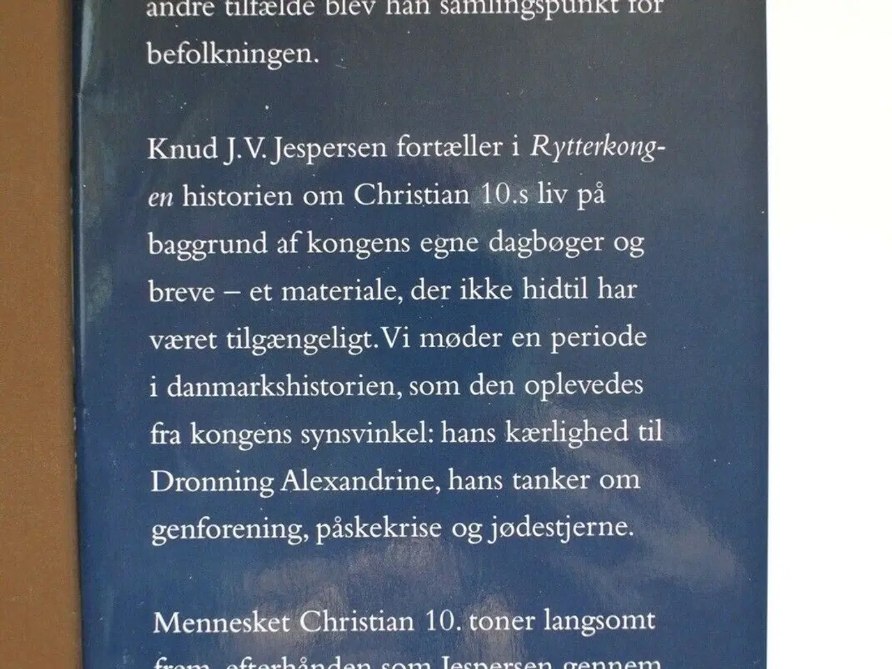 Billede 2 - rytterkongen - et portræt af christian 10., af knu