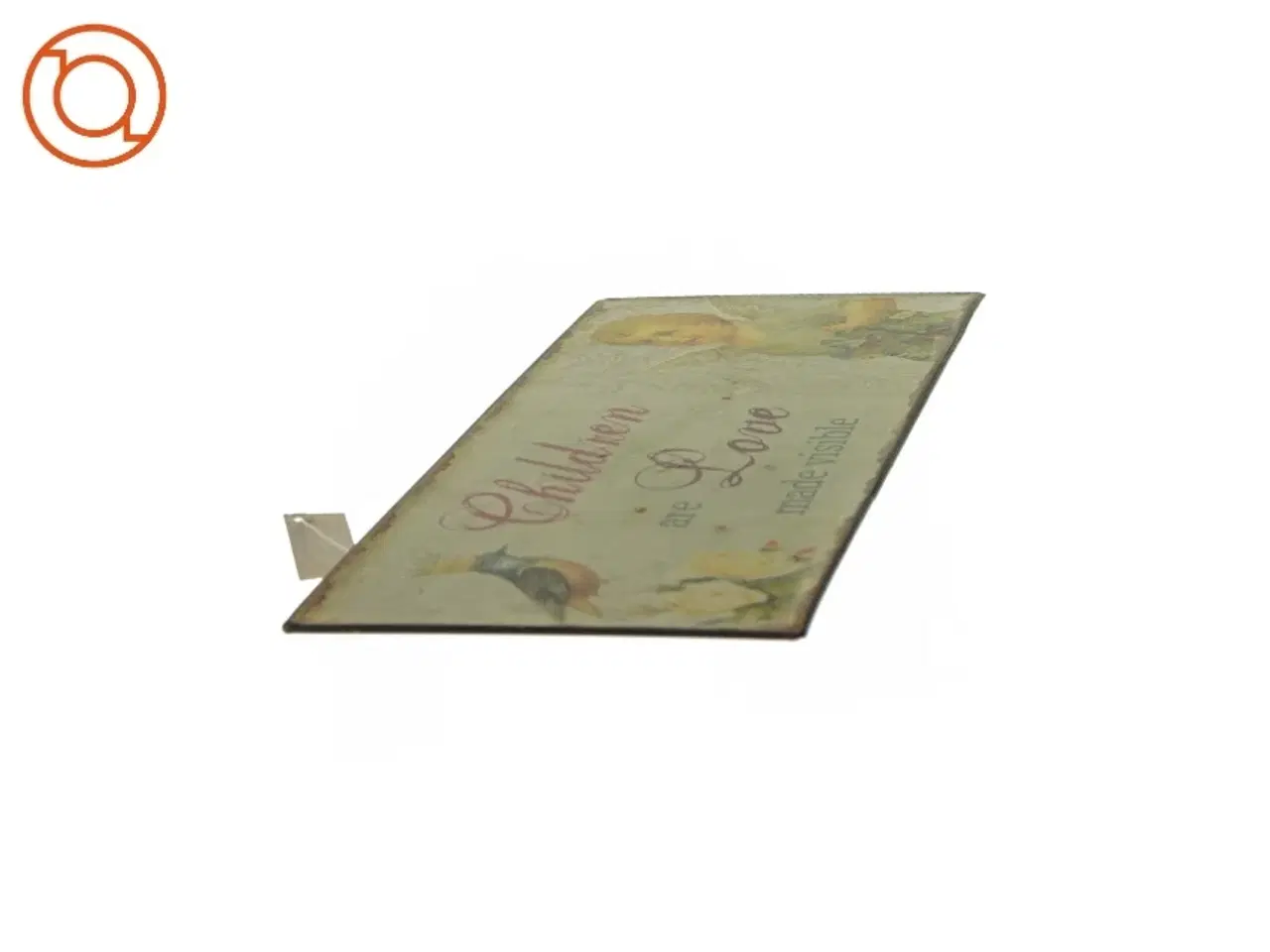 Billede 3 - Metal skilt (str. LB:40x15cm)