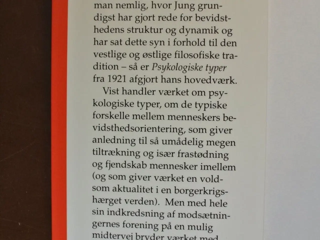 Billede 4 - psykologiske typer , af c. g. jung emne: psykologi