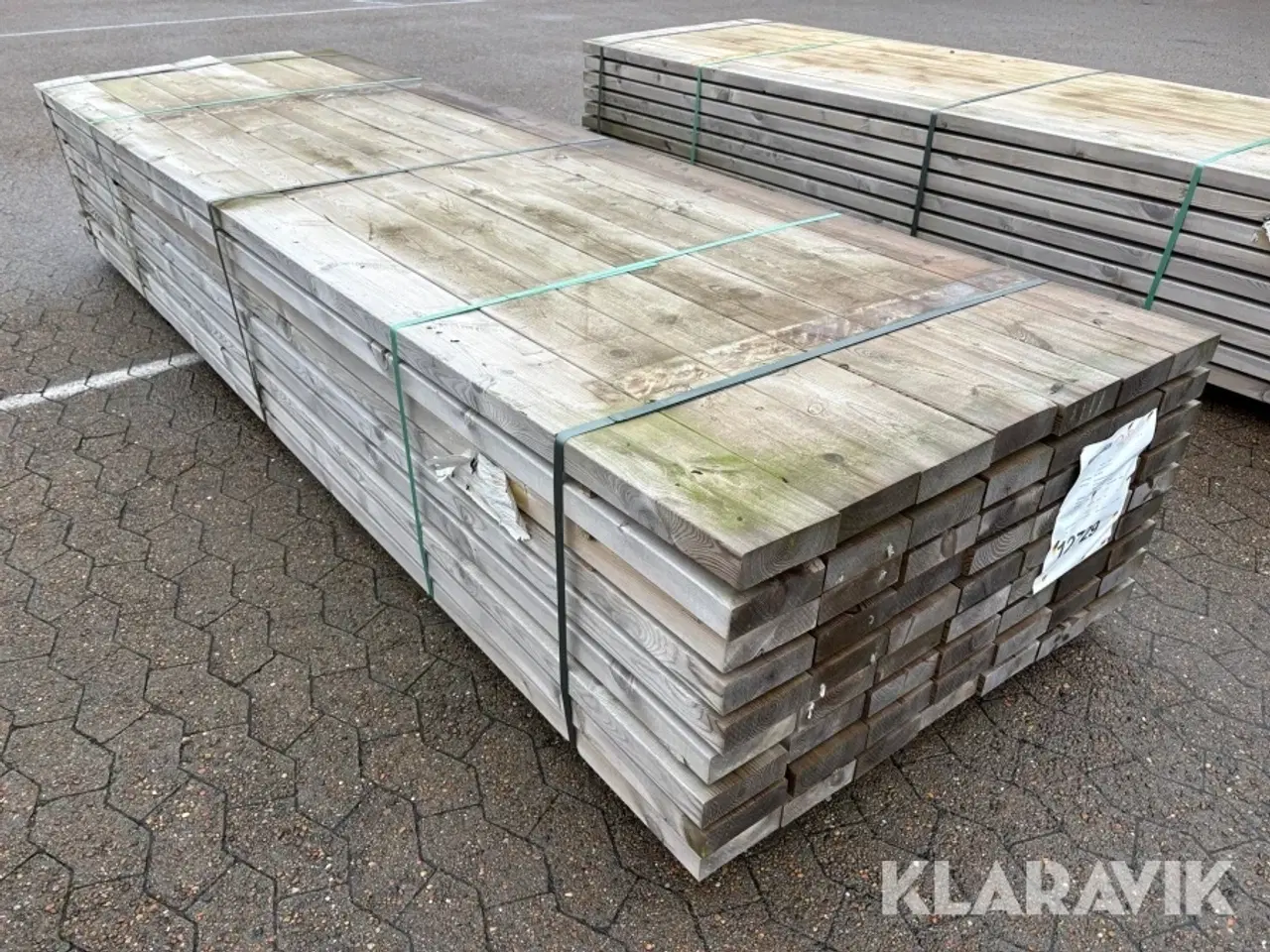 Billede 2 - Trykimprægnerede Reglar - 63 styks