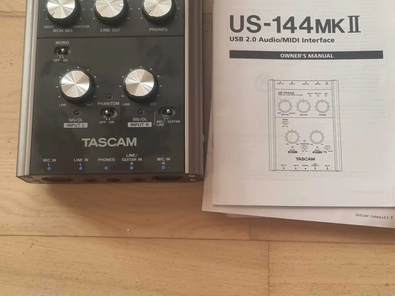 Billede 1 - TASCAM 4 kanals USB-audio lydkort