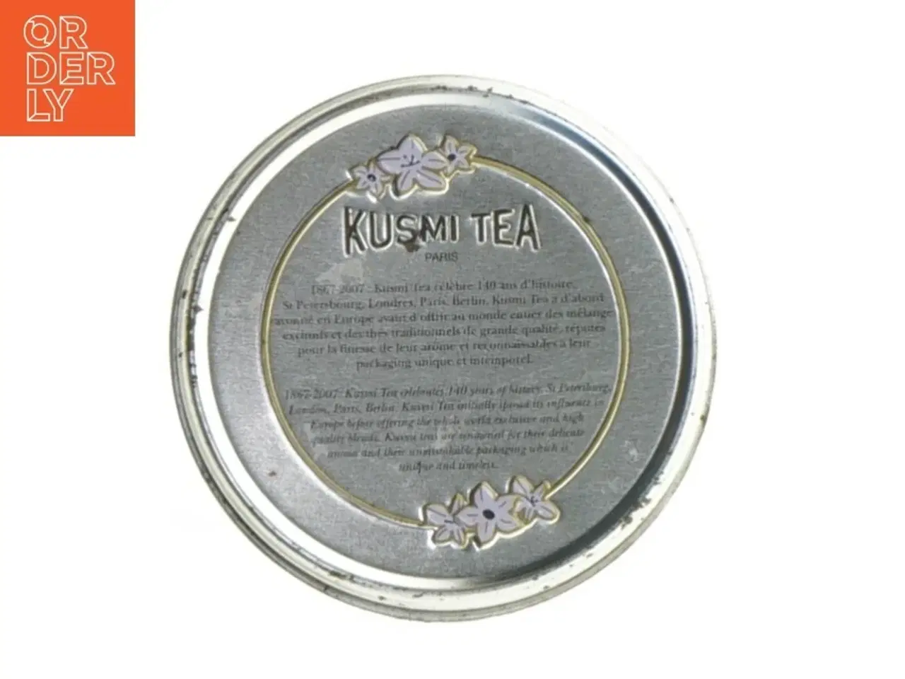 Billede 5 - Kusmi Tea dåse fra Kusmi Tea (str. Ø 6,5 cm)