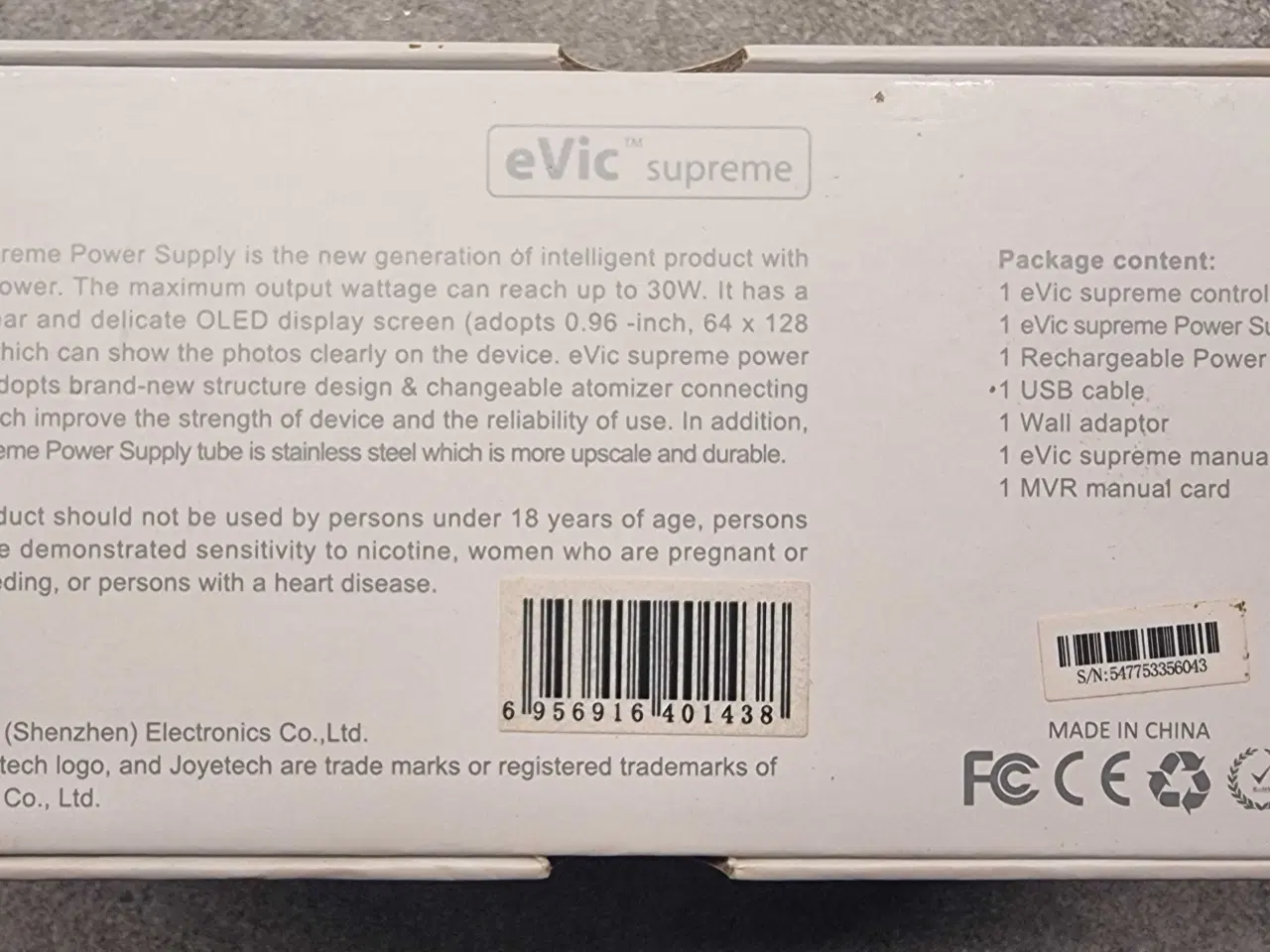 Billede 3 - Joyetech eVic Supreme + 2 tanke
