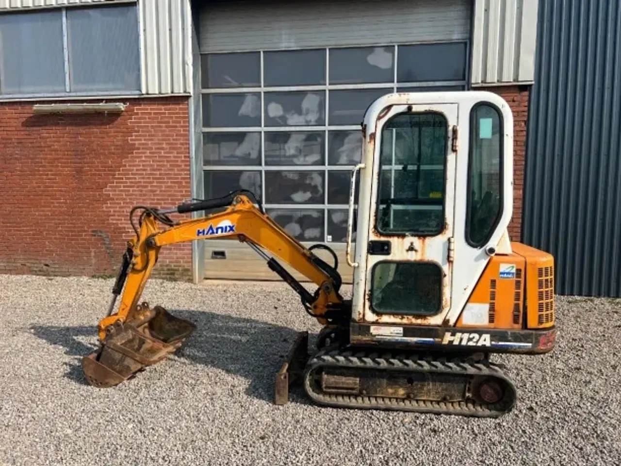 Billede 3 - Hanix H12A - Minigraver / 3 skovle