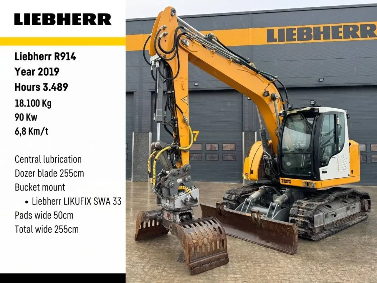 Billede 1 - Liebherr R914