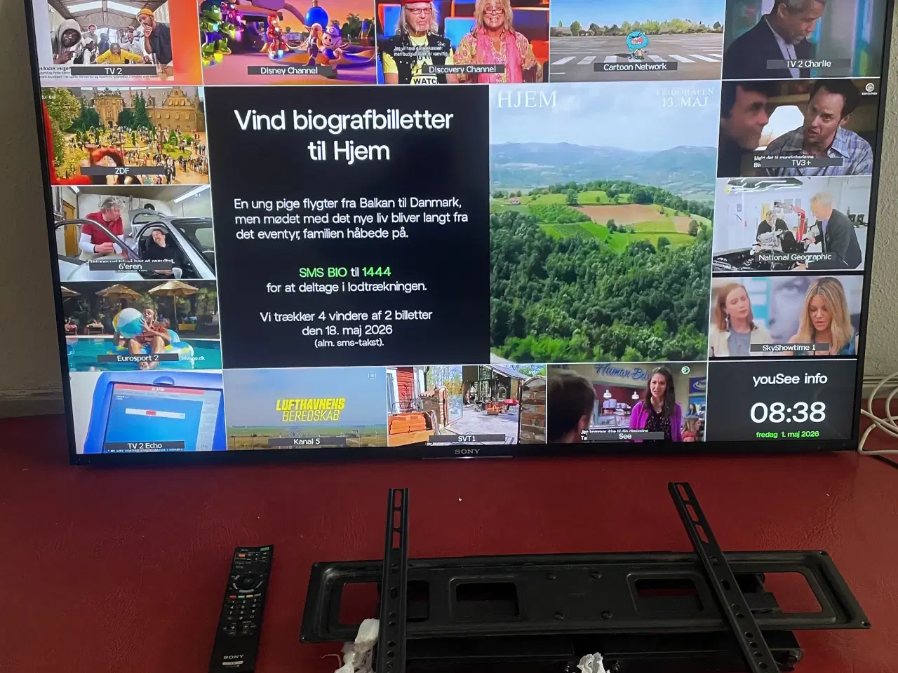 Billede 8 - Smart TV   Sony 55 tommer,  med  fjernbetjening