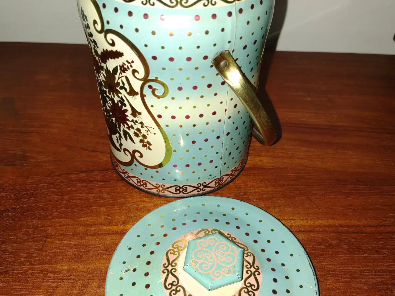 Billede 4 - Flot vintage engelsk metaldåse