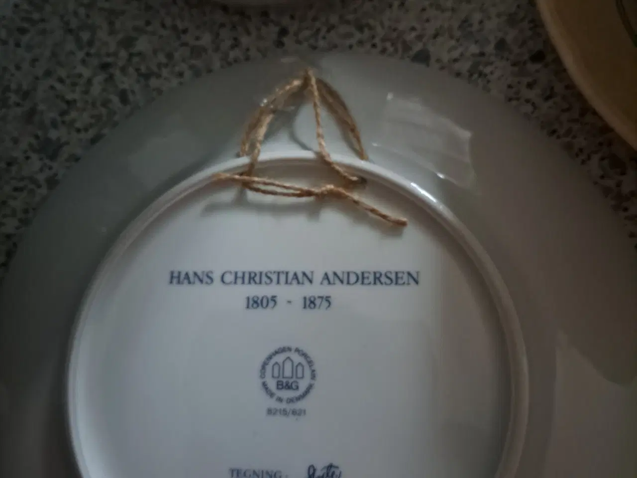 Billede 2 - HC Andersen tallerken