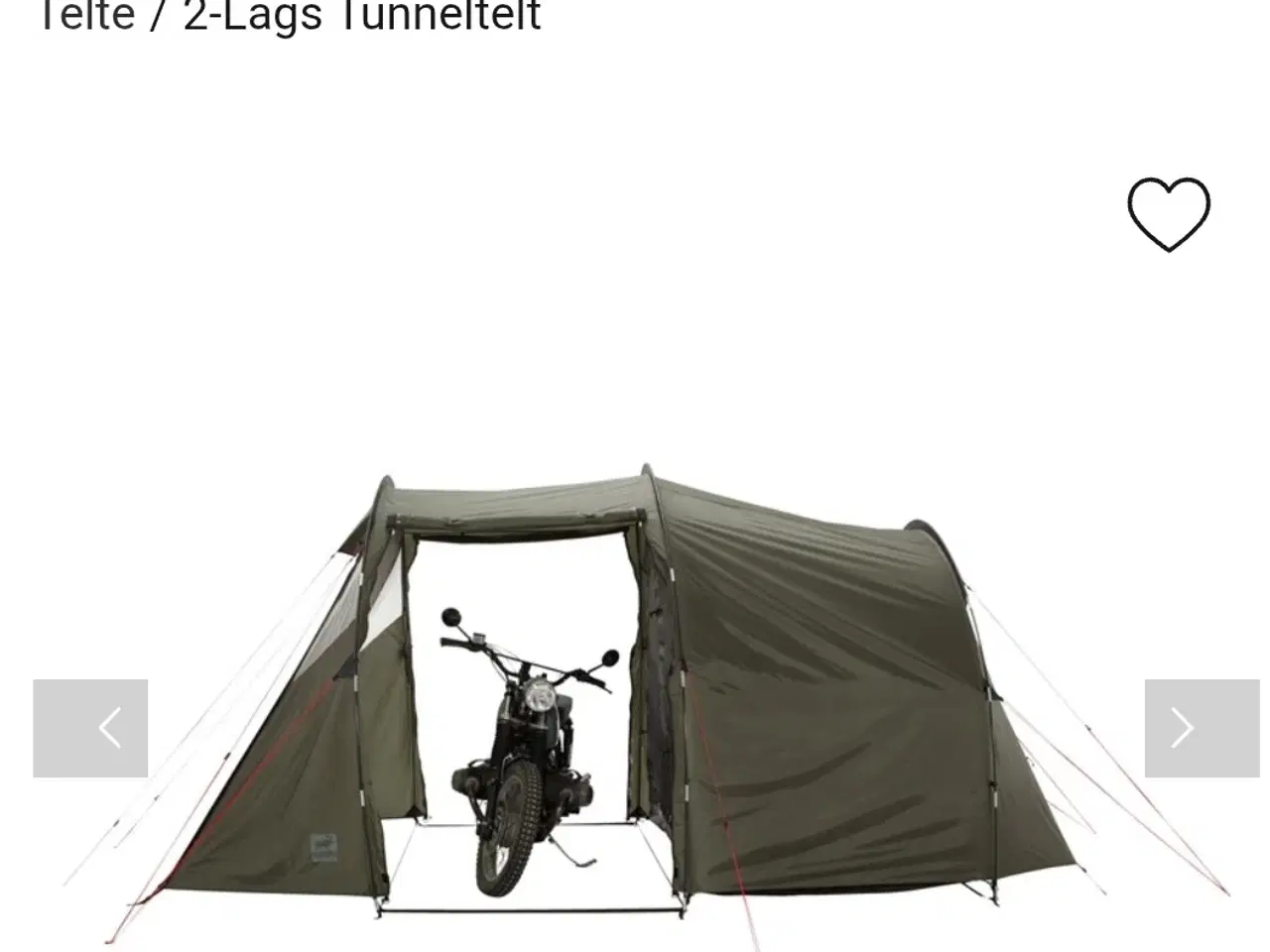 Billede 2 - Tunnel telt  Nordkap Avesta sælges.