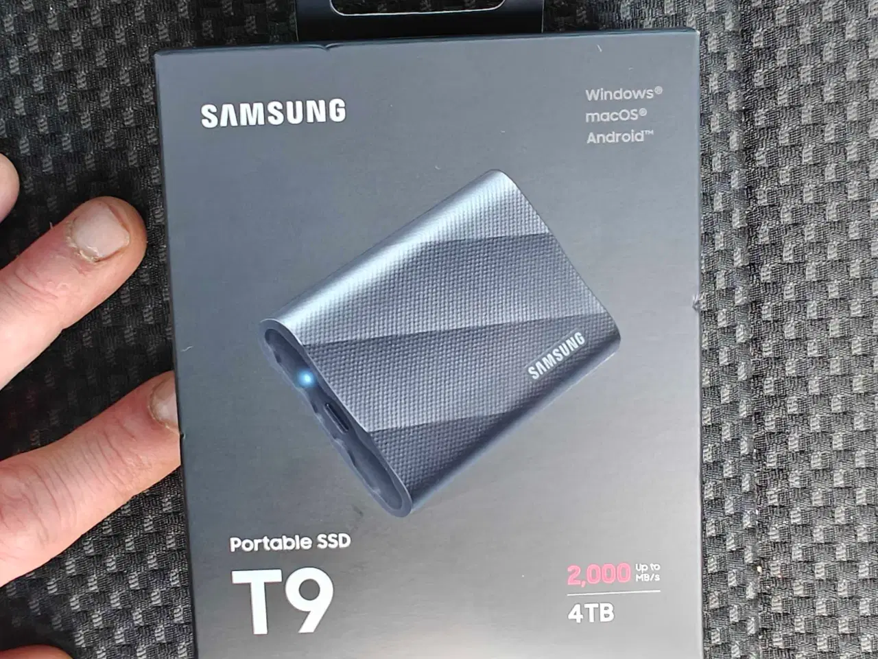 Billede 1 - Samsung T9 4TB  SSD Harddisk