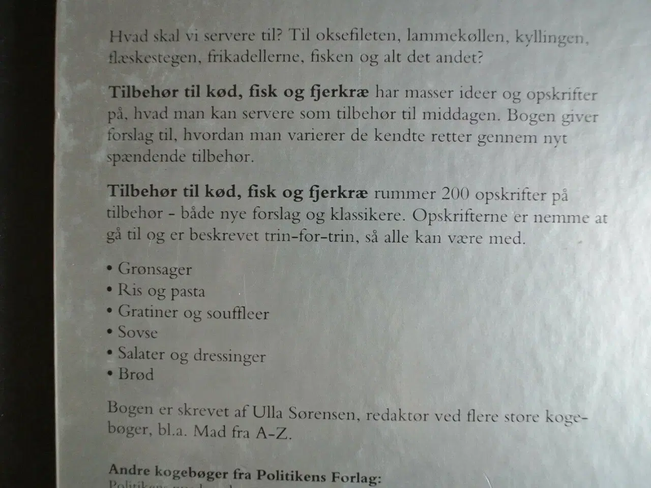 Billede 3 - tilbehør til kød. fisk og fjerkræ. 200 ideer og op