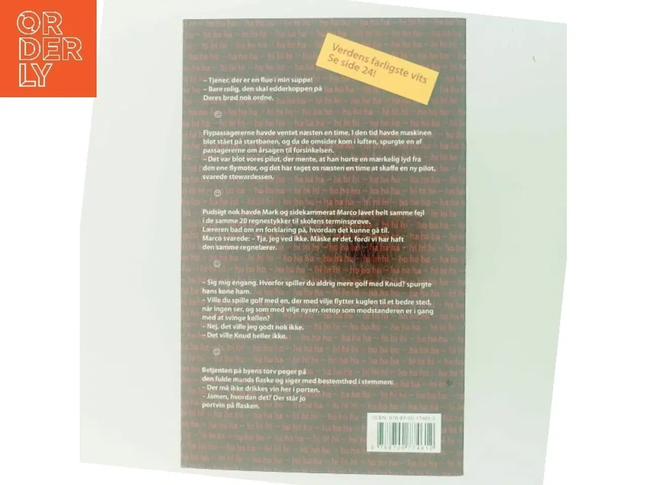 Billede 3 - Lokumsbogen præsenterer : børnenes vittighedsbog af Sten Wijkman Kjærsgaard (Bog)