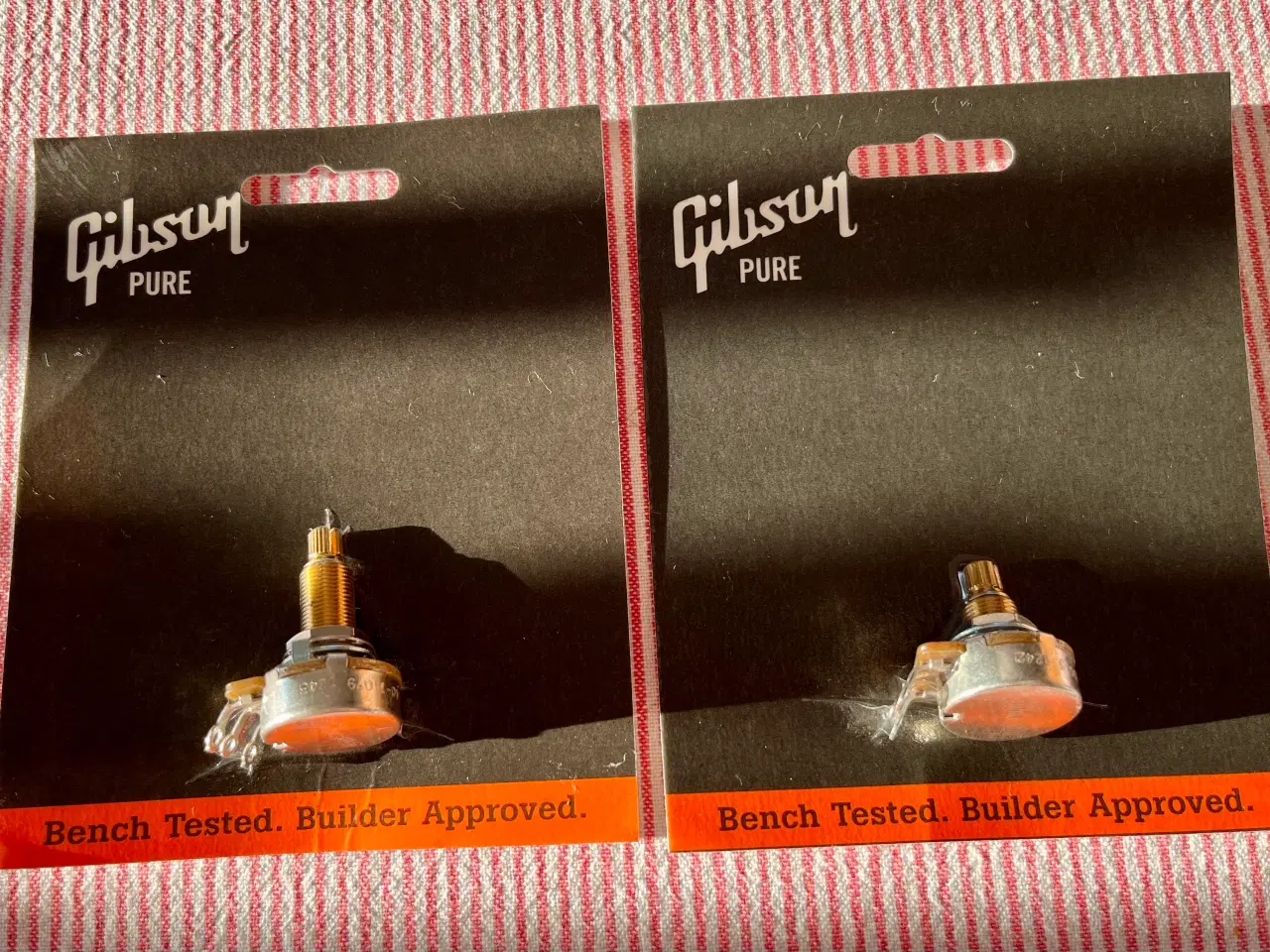 Billede 2 - 2 Nye Originale Gibson Potentiometer 