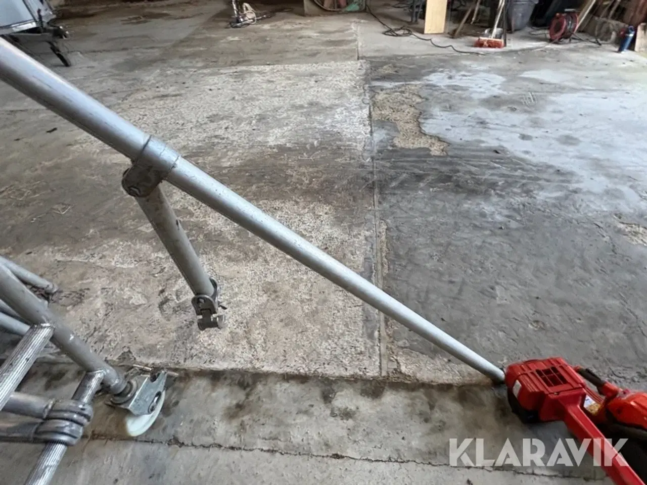 Billede 12 - Jumbo Stillads 3 sektioner med ruller