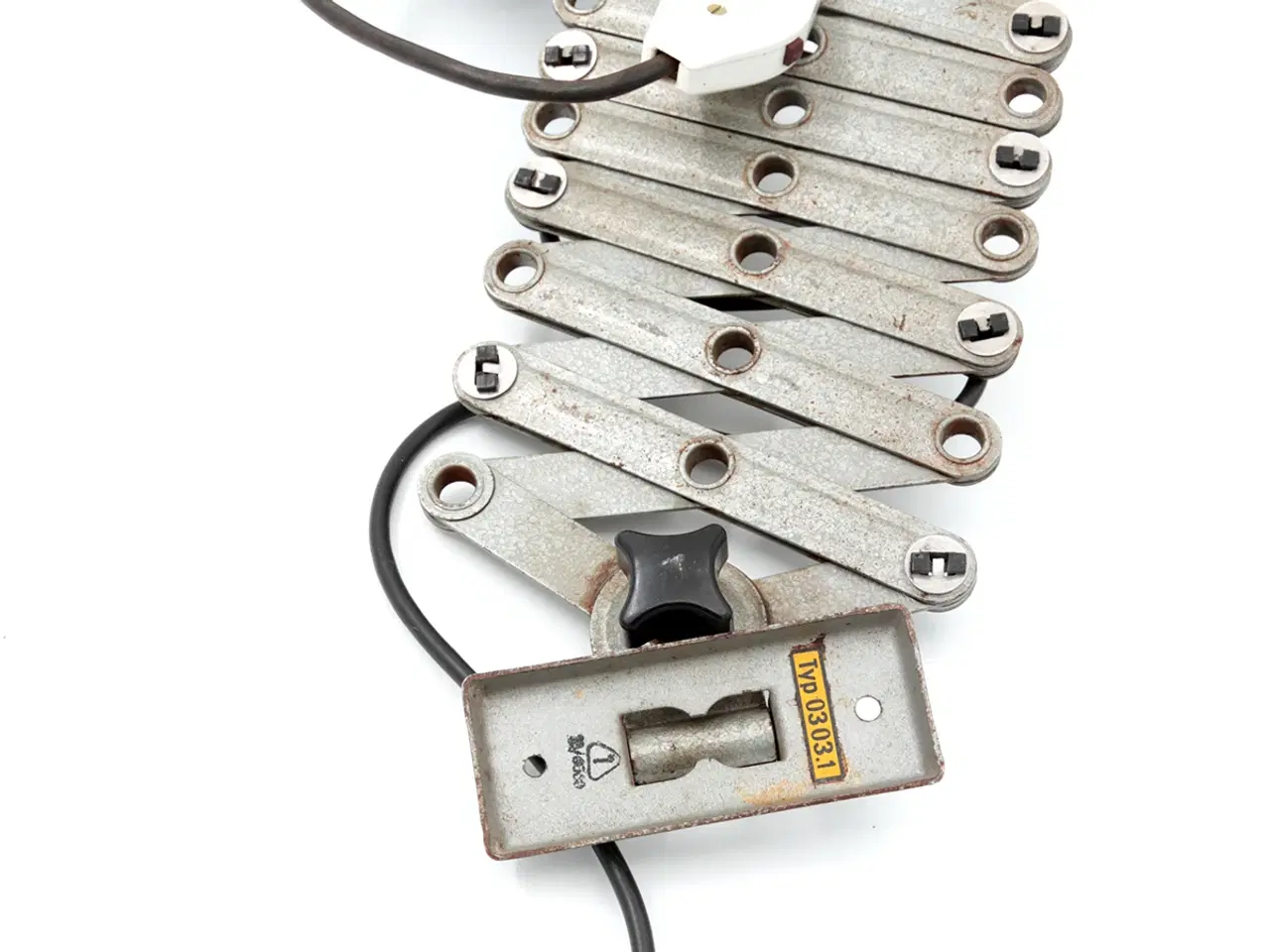 Billede 7 - Gammel Østtysk Bauhaus stil sakse værkstedslampe