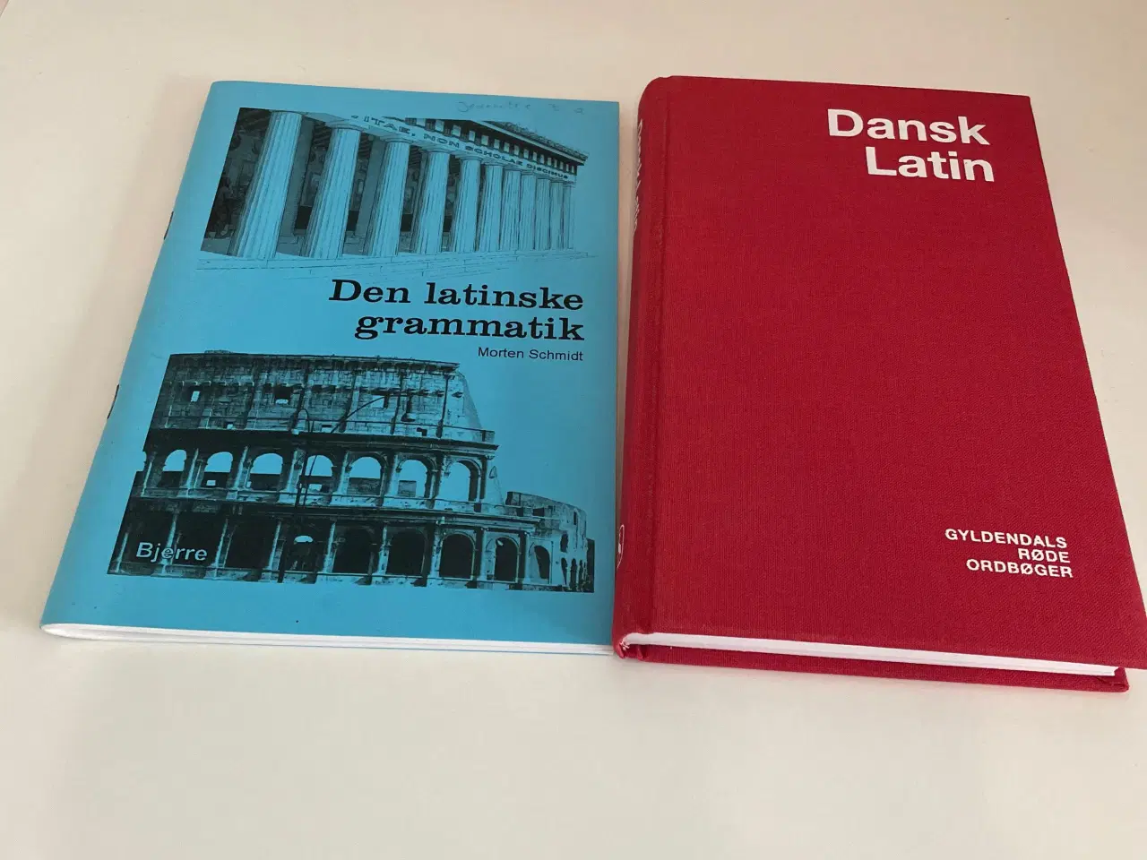 Billede 1 - Dansk latin ordbog og grammatik hæfte 