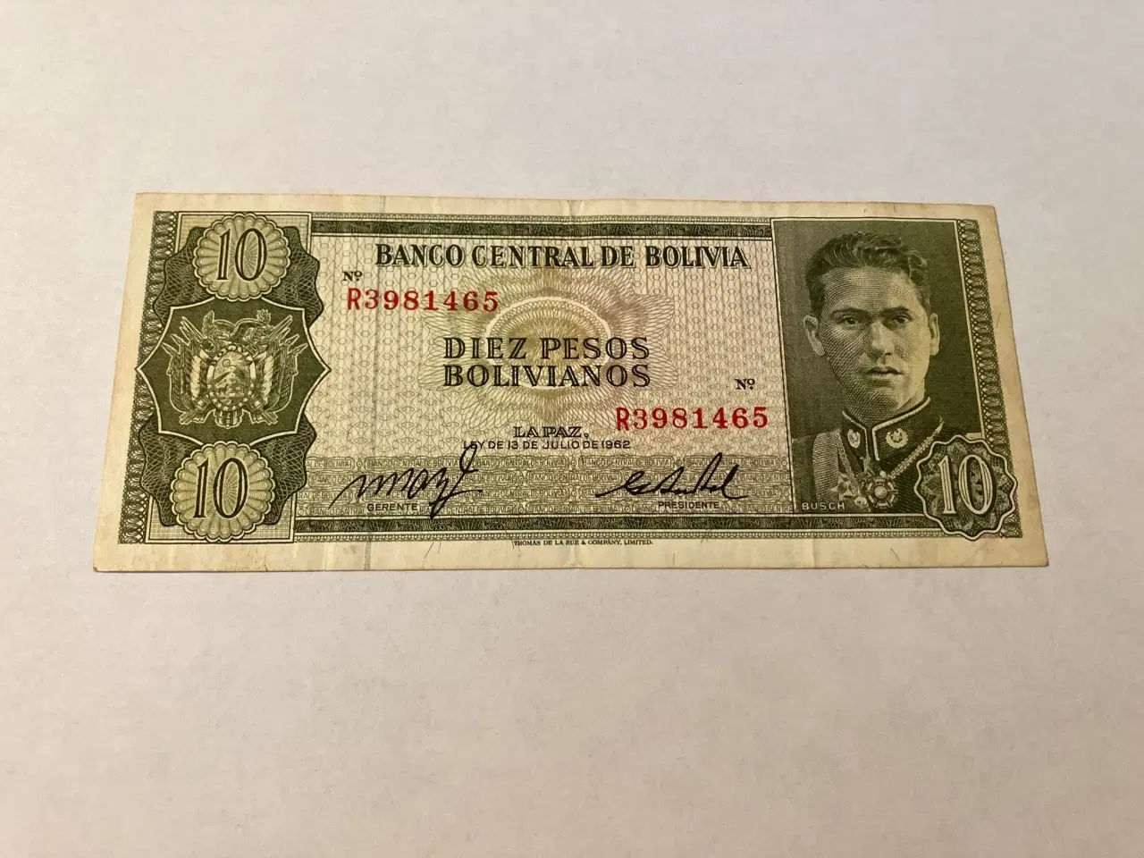 Billede 1 - 10 Pesos Bolivia