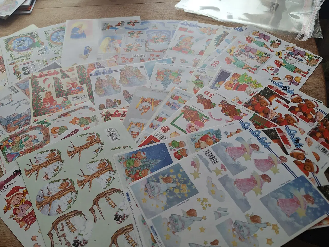 Billede 1 - Til salg meget blandet 3d ark pakke 20 med 40 stk