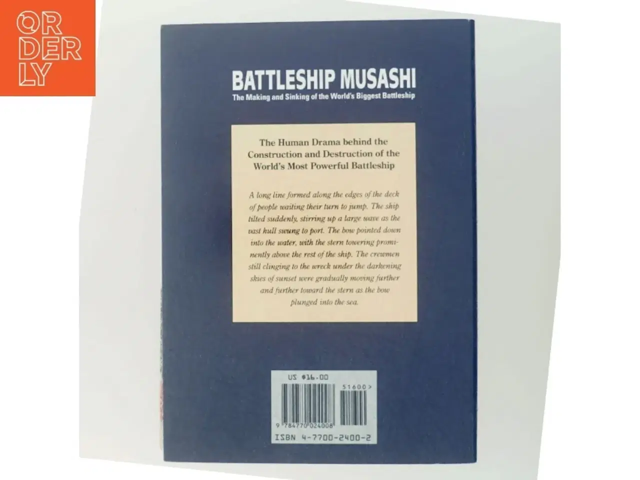 Billede 3 - Battleship Musashi : The Making and Sinking of the World's Biggest Battleship (Bog)
