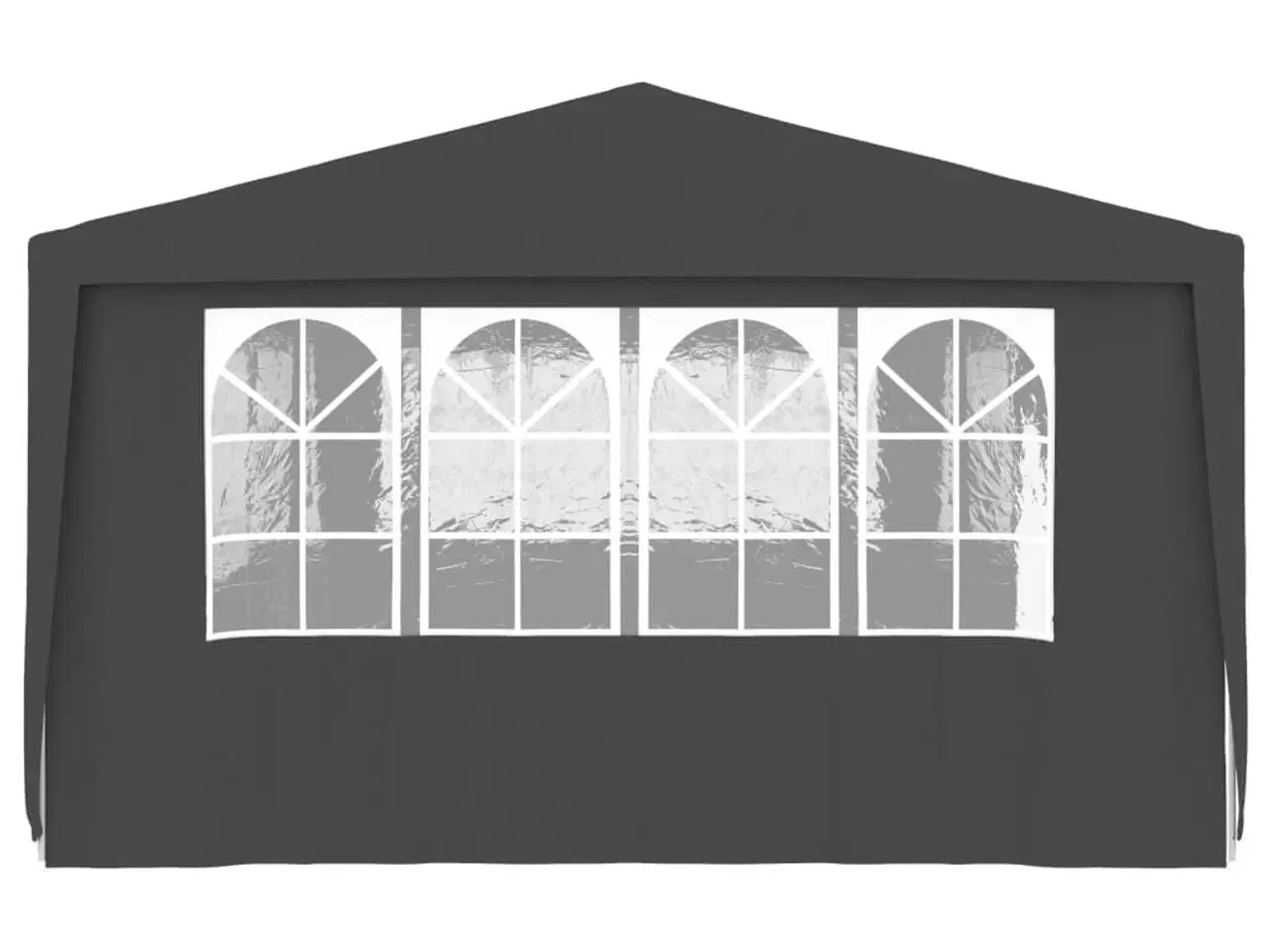Billede 7 - Festtelt med sidevægge 4x9 m 90 g/m² antracitgrå
