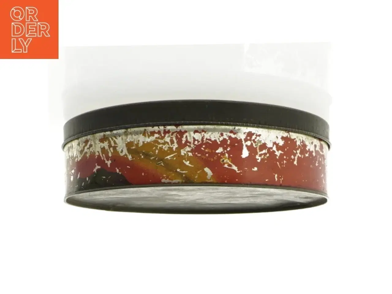 Billede 7 - Antik Art deco Mackintosh Rainbow Slik metal dåse med patina (str. 26 x 7 cm)