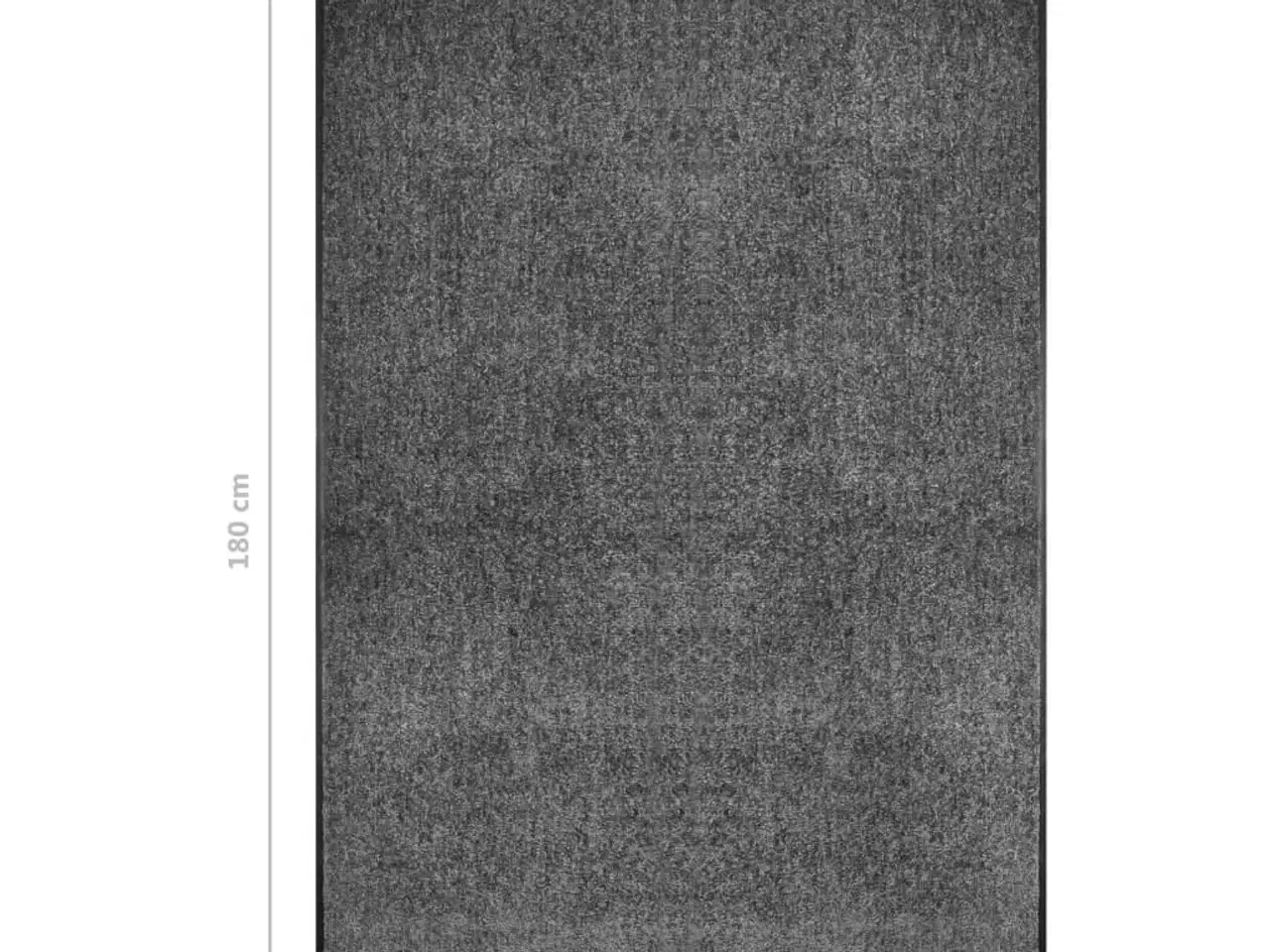 Billede 6 - Vaskbar dørmåtte 120x180 cm antracitgrå