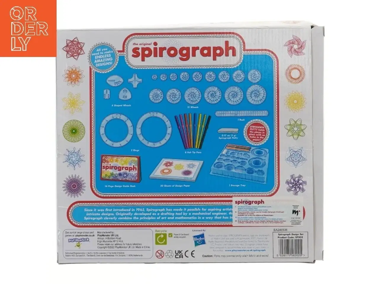 Billede 1 - Spirograf sæt fra Hasbro (str. 31x28 cm)