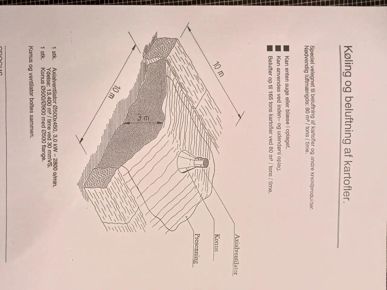 Billede 3 - Belufter til kartofler og korn