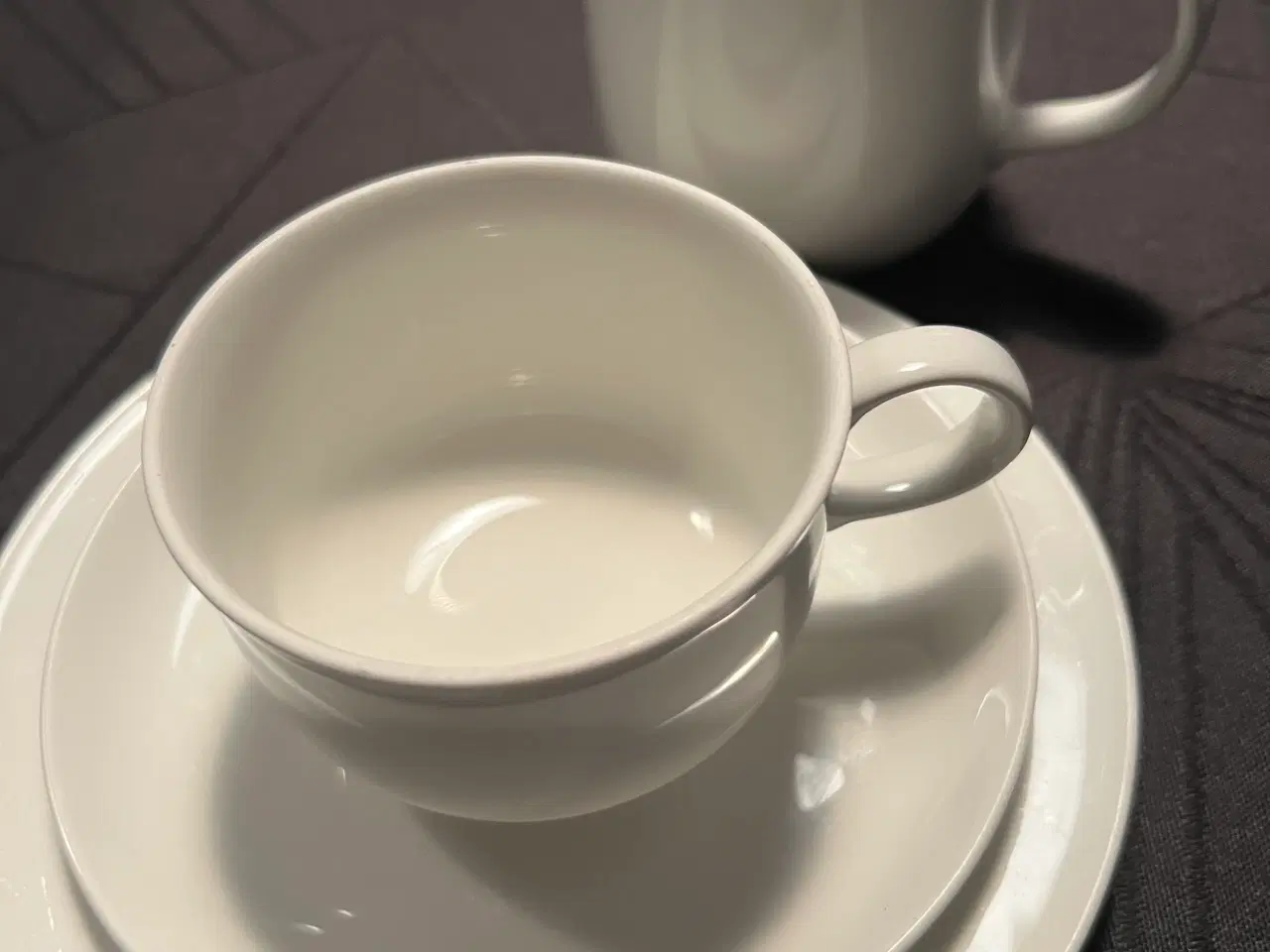 Billede 3 - Porcelæn Hvid diamant Rörstrand