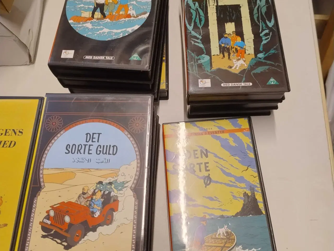 Billede 5 - Tintin VHS 21 FORSKELLIGE 