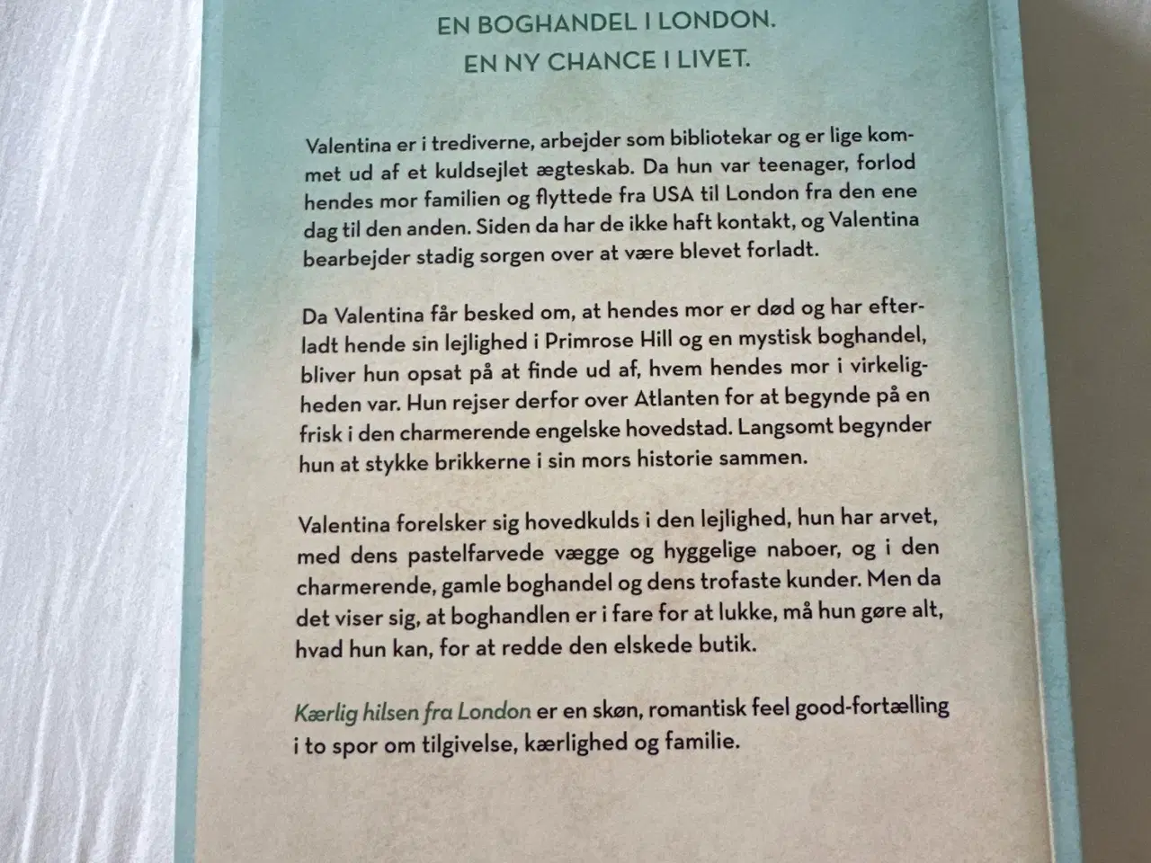 Billede 2 - Kærlig hilsen fra London roman 