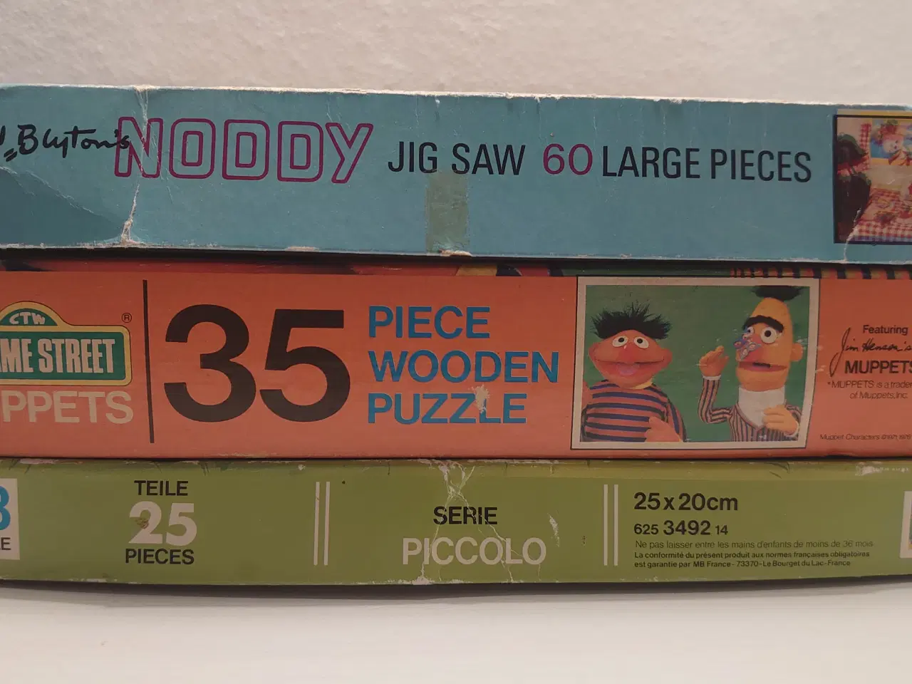 Billede 5 - 3 stk vintage komplette børnepuslespil.