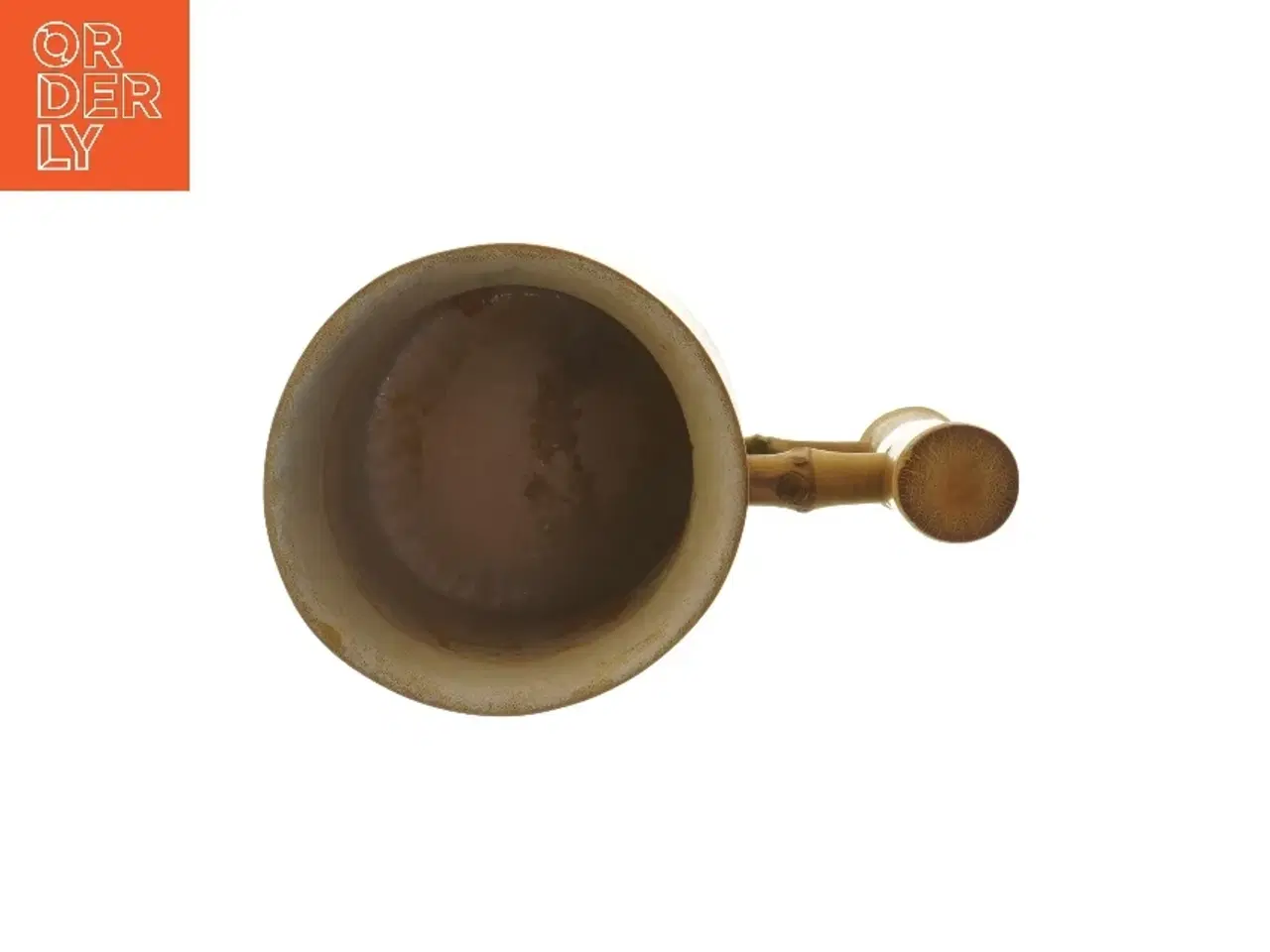 Billede 4 - Flot unik holder af træ, mange anvendelsmuligheder (str. Ø 10,5 cm længde 18 cm)