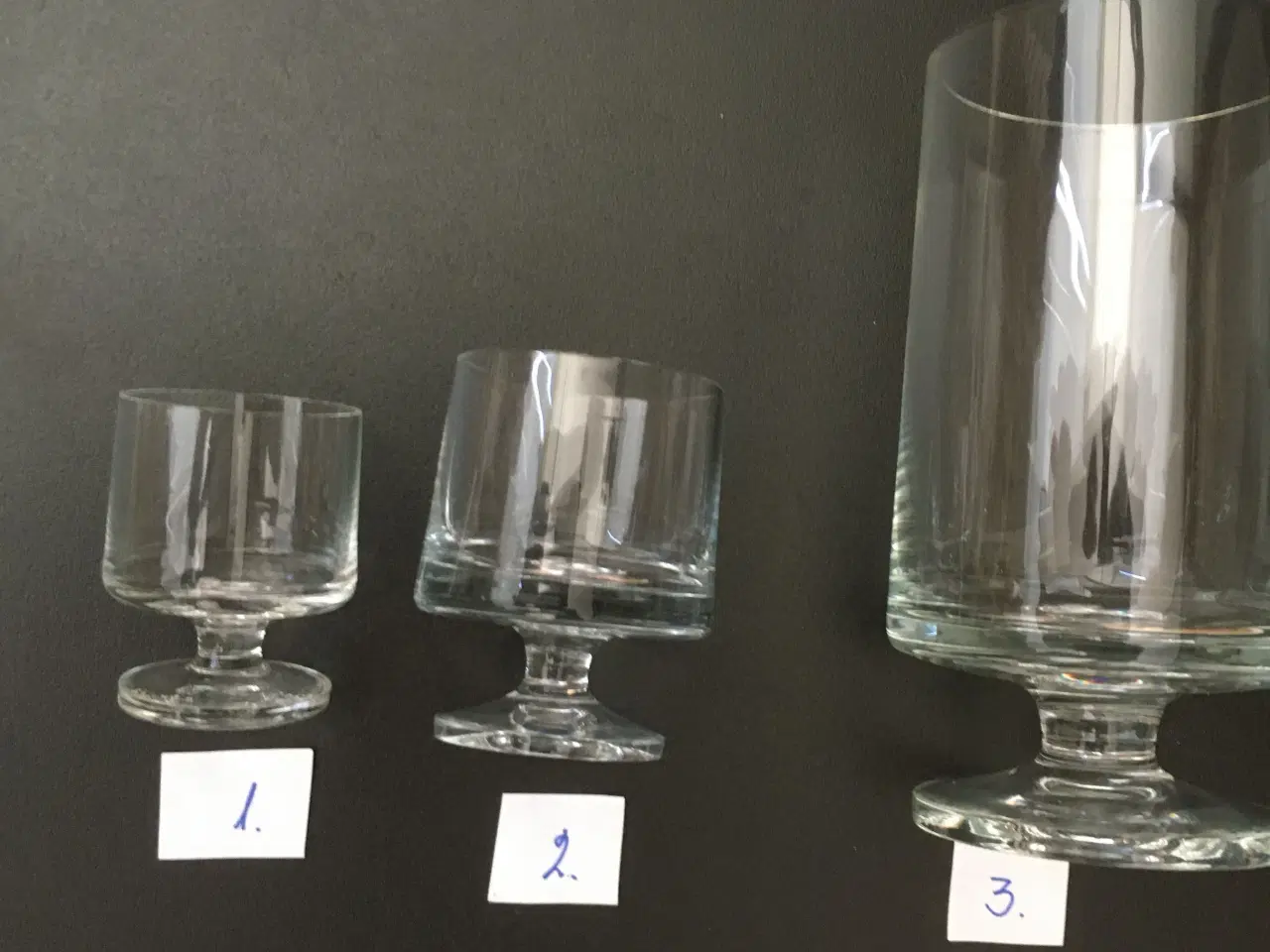 Billede 1 - Stub snaps glas 5,5 x 4 cm