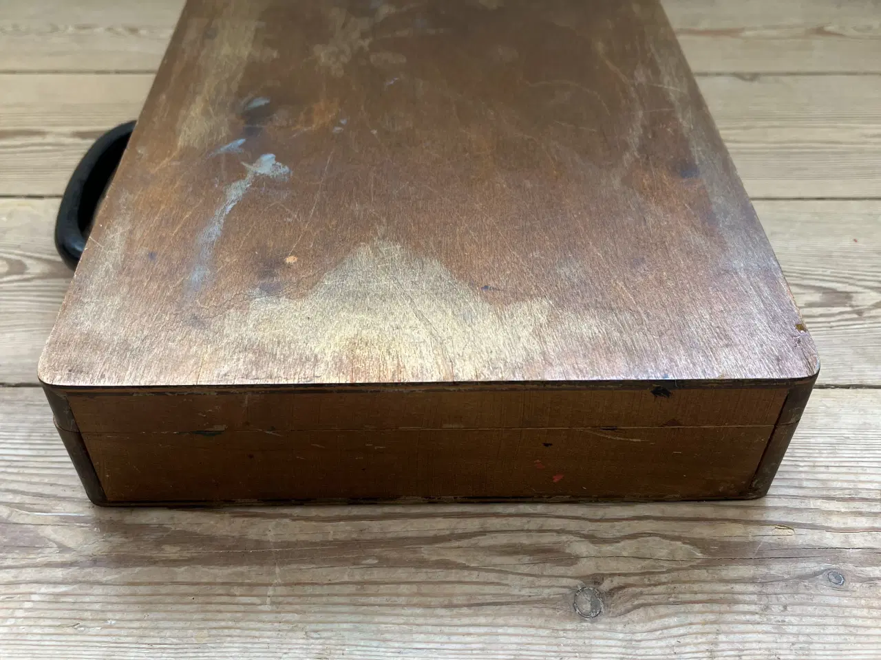 Billede 2 - Lille trækasse med patina