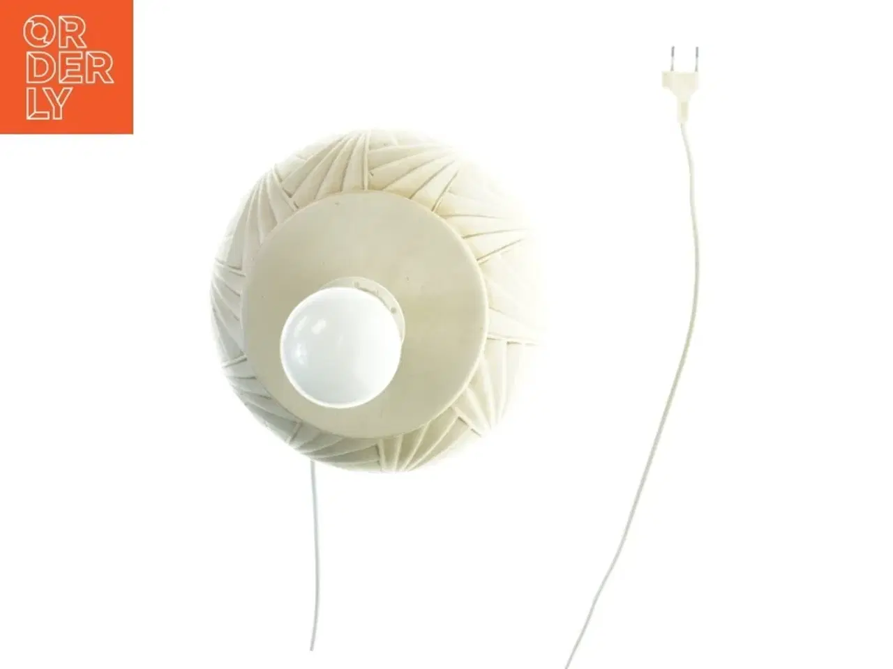 Billede 3 - Keramik bordlampe fra Daells Møbler (str. 46x23 cm)