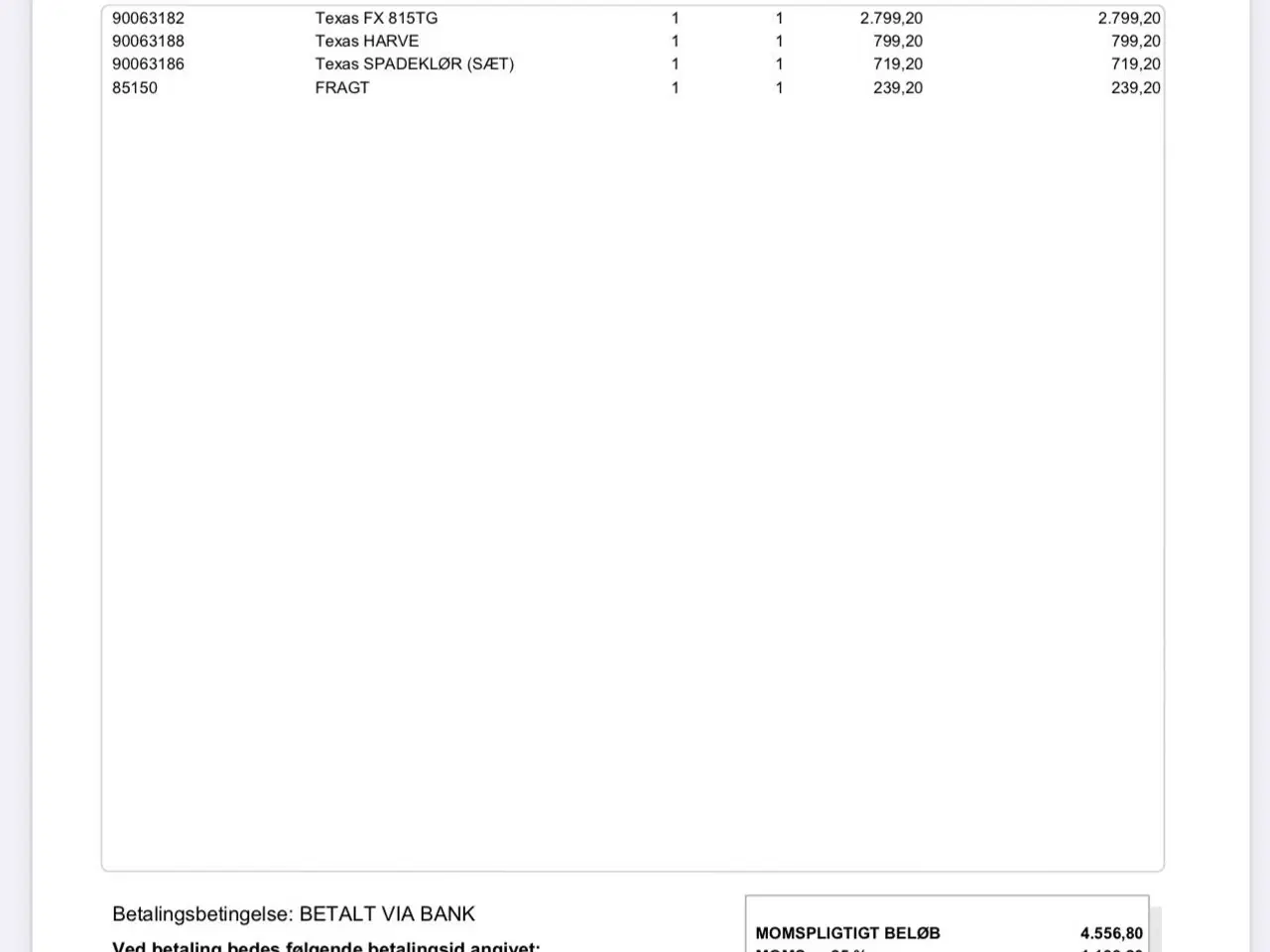 Billede 5 - TEXAS FX 815TG 