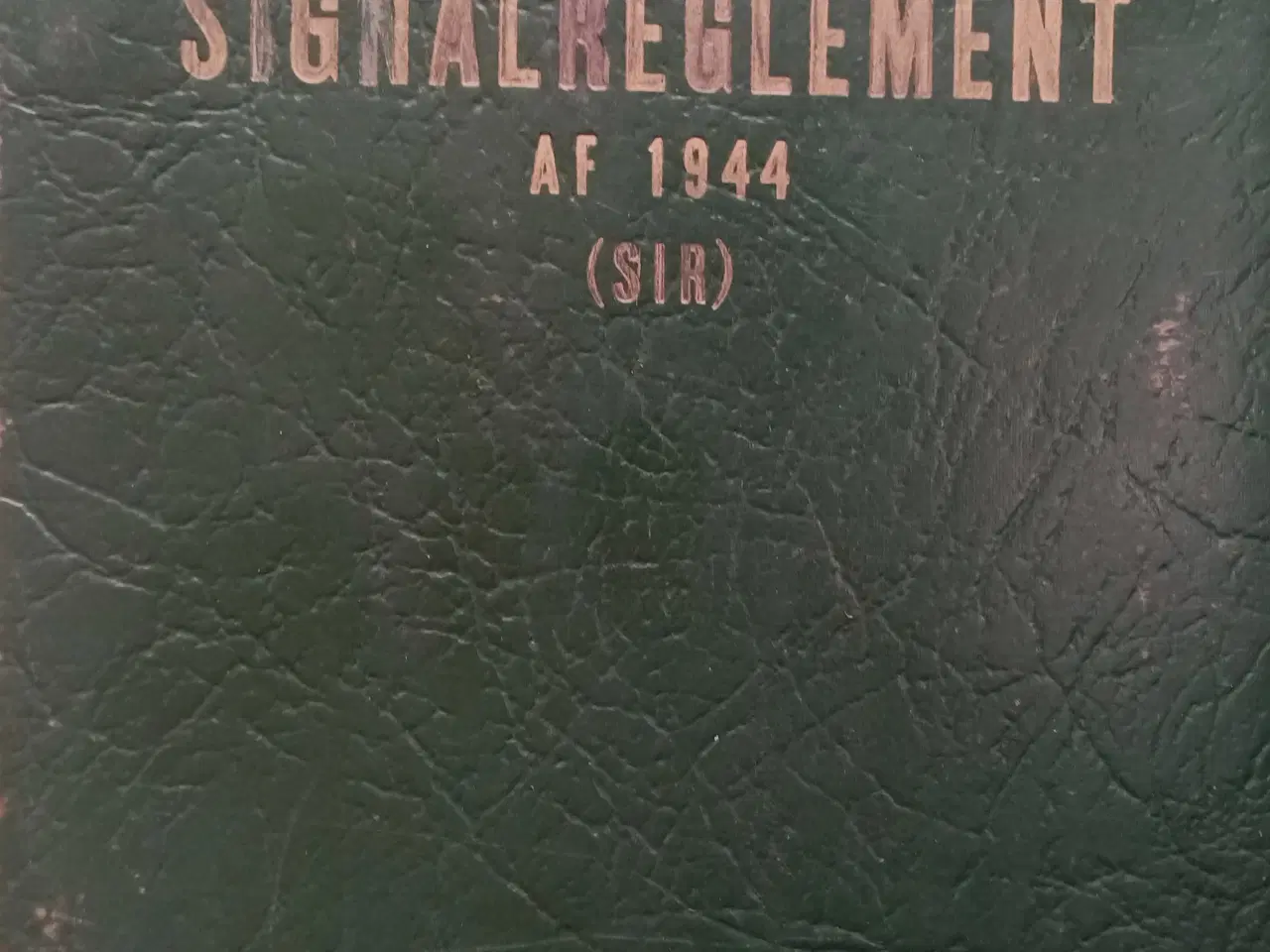 Billede 1 - DSB sikkerhedsreglement 1944