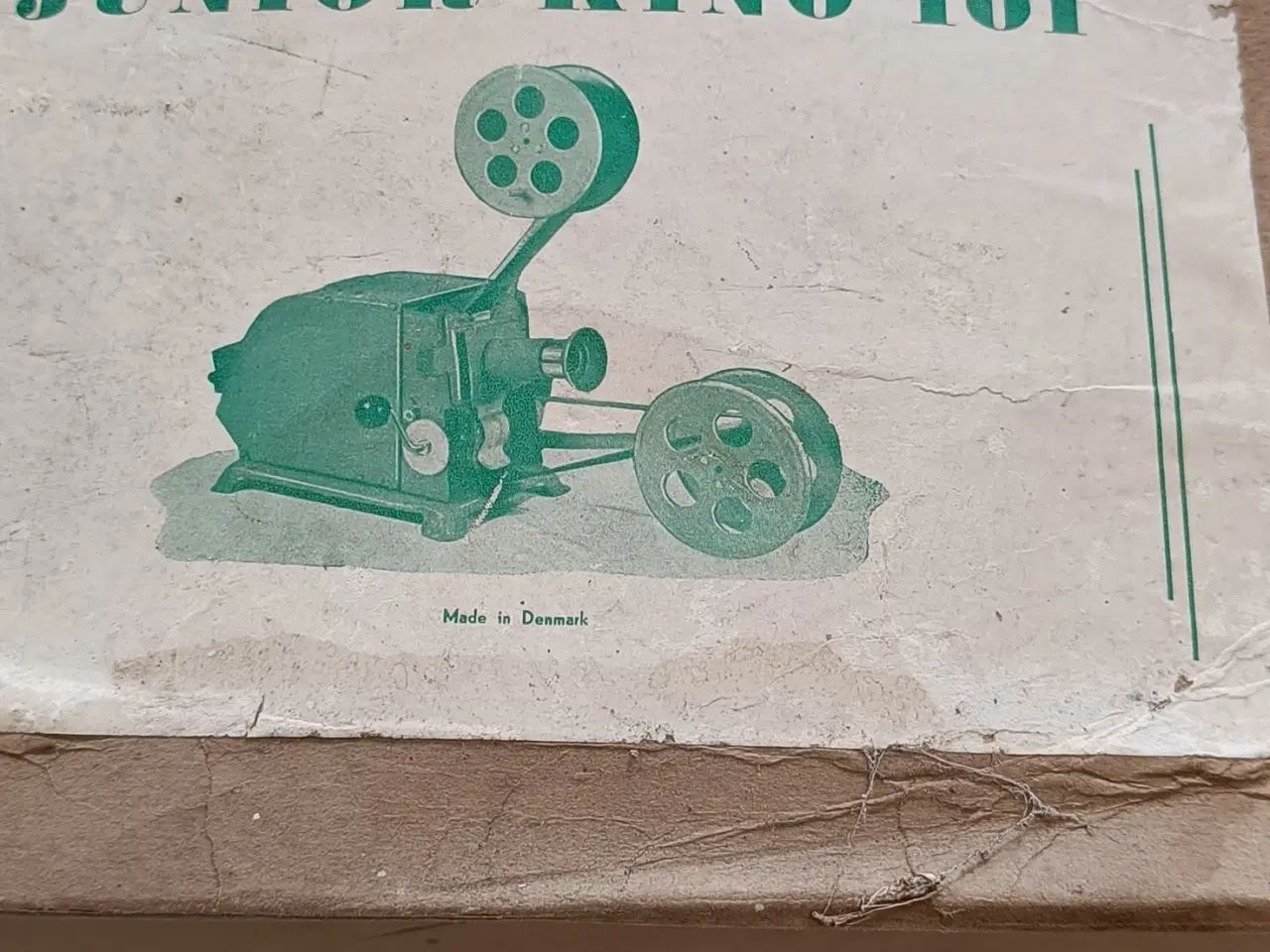 Billede 1 - Filmfremviser med filmruller 