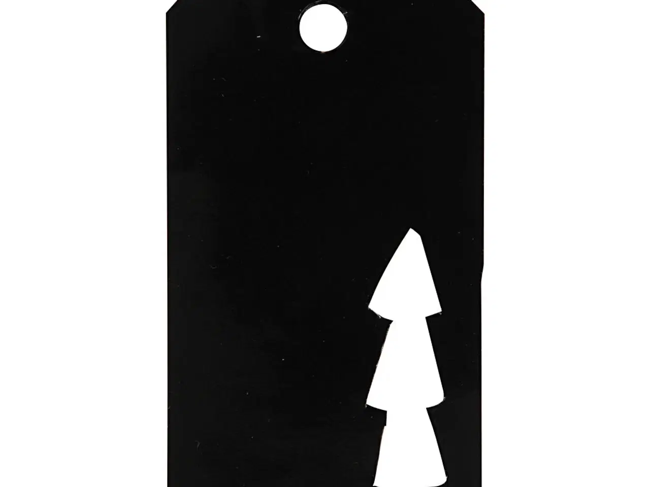 Billede 1 - Manilamærker, str. 5x10 cm, 300 g, sort, 15stk./ 1 pk.