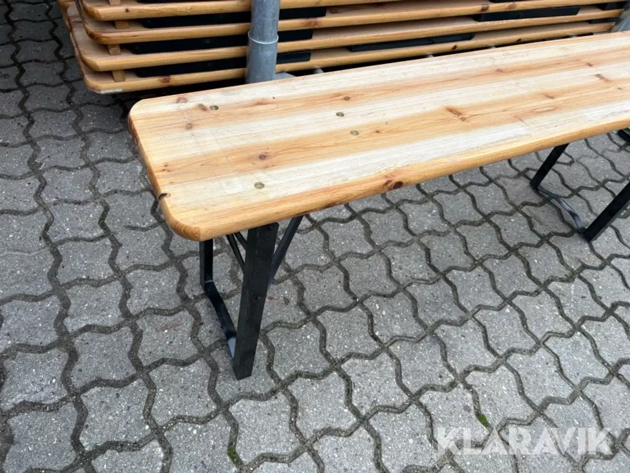 Billede 3 - Klapsammen Bænke 67styk