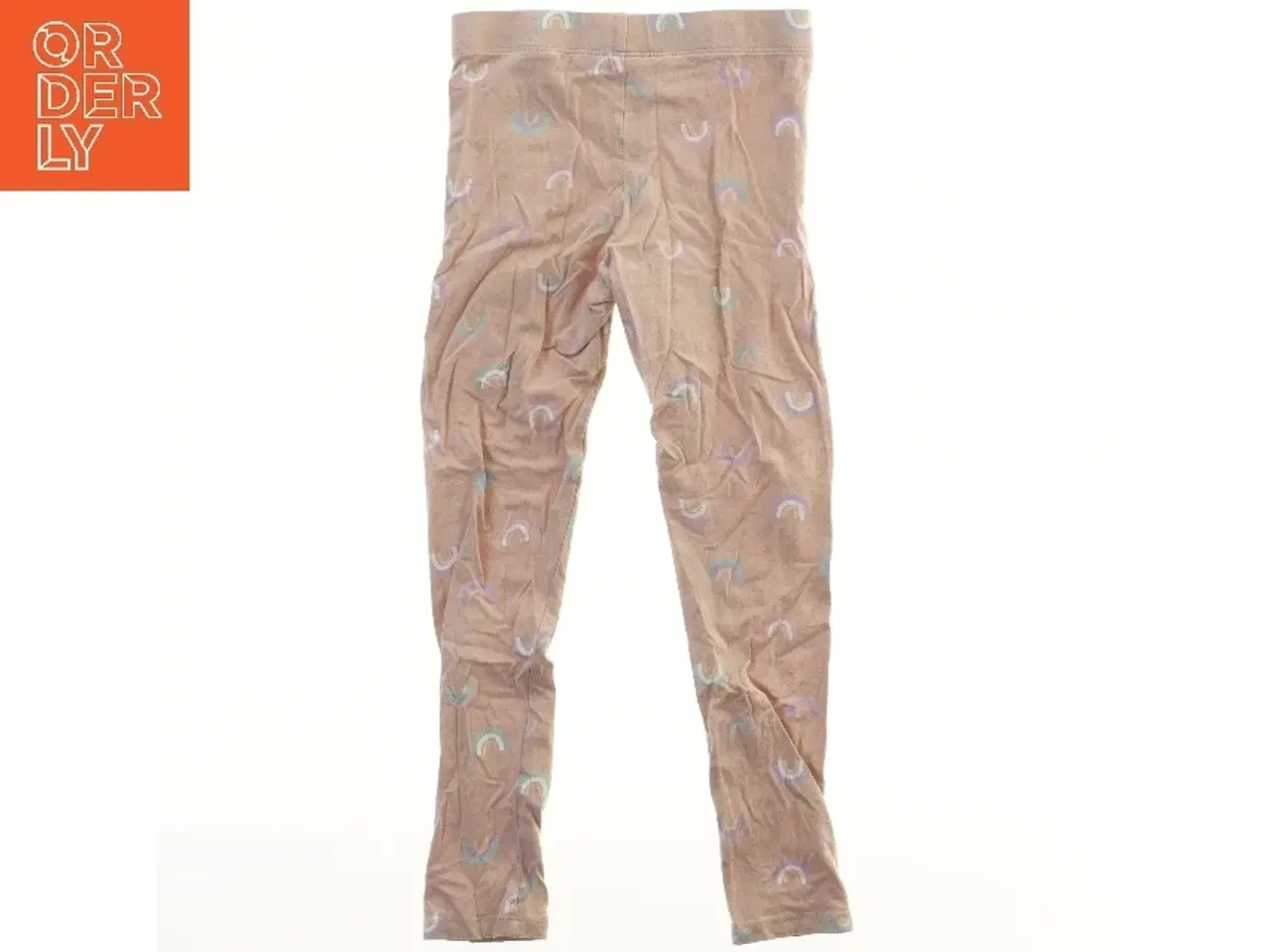 Billede 2 - Børne leggings med regnbuer fra H&M (str. 128)