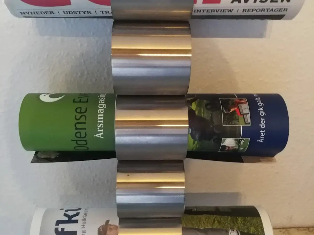 Billede 3 - MAGASIN/FLASKEHOLDER - DANSK DESIGN