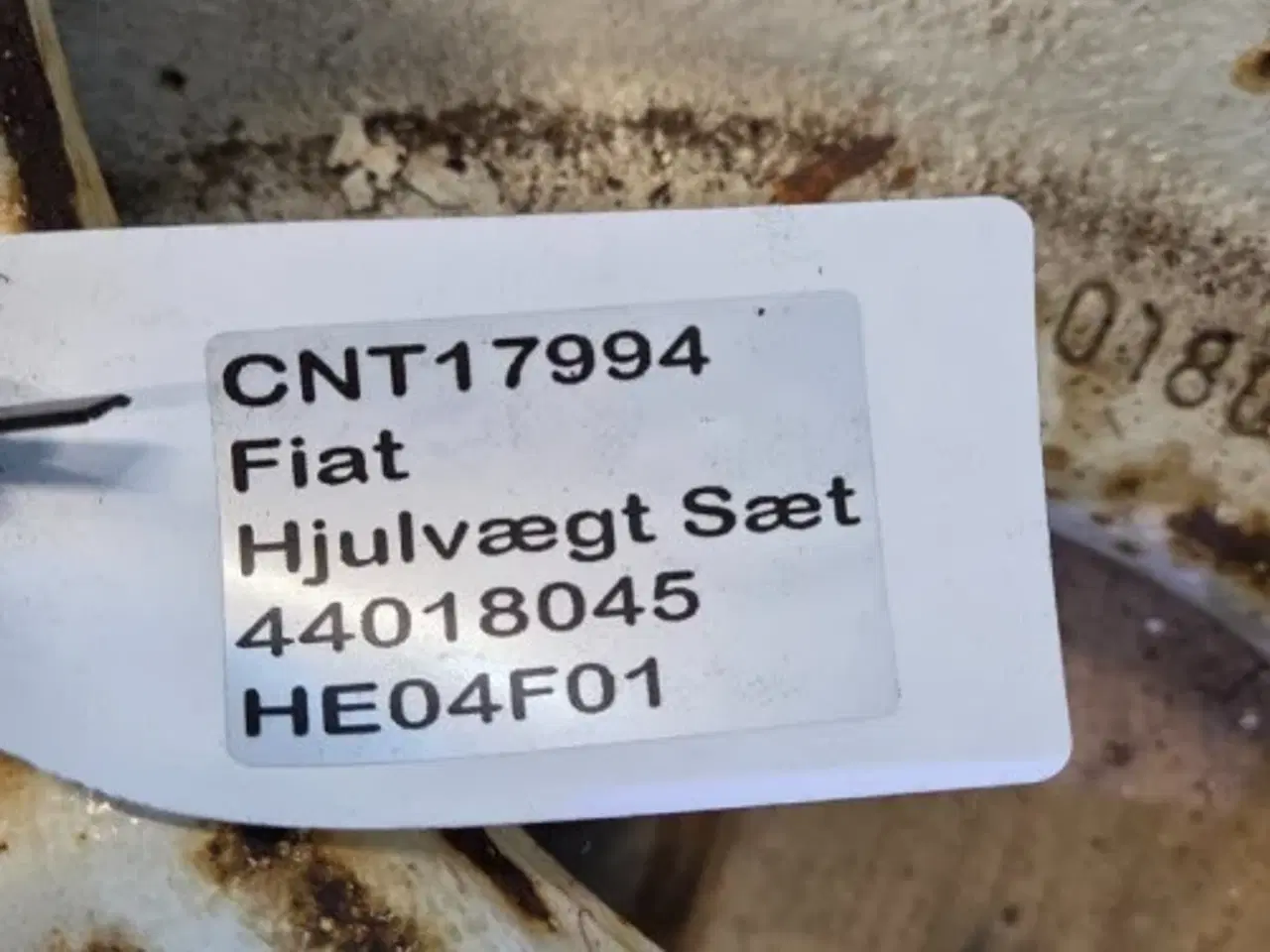 Billede 15 - Fiat 115-90 Hjulvægt Sæt 44018045